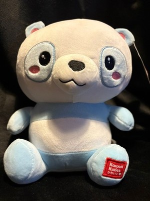 NEU KAWAII KUTIES SUPERWEICHES EMIKO PANDA ERSTAUNLICH STOFFTIER PLÜSCHTIER 30 CM