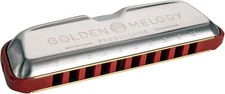 Hohner Golden Melody Harmonica Key of F