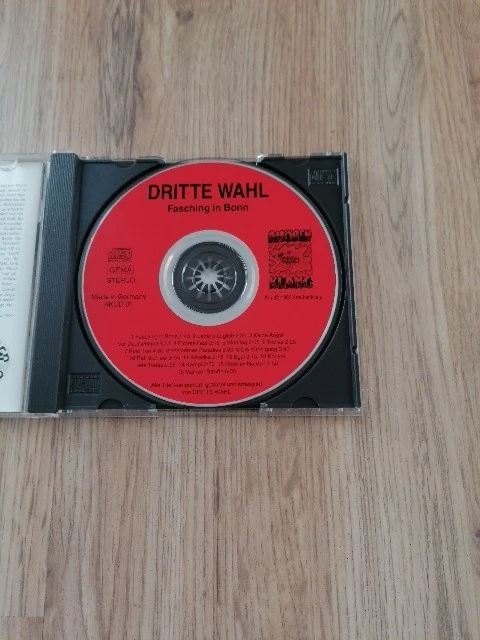 Dritte Wahl CD"Fasching in Bonn", Slime,Die Skeptiker,Feeling B,Die Ärzte,Razzia - Bild 3 von 4