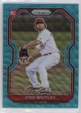 2021 Panini Prizm Tier II Teal Wave Prizm Kodi Whitley #104 16uo
