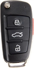 Aupoko Keyless Entry Remote Key, 3 Buttons Replacement Key Shell Case,... 