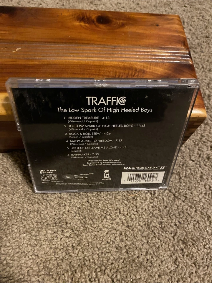 Traffic Low Spark of High Heeled Boys Mobile Fidelity MFSL MOFI 24k Gold OMR CD - Image 2 of 4