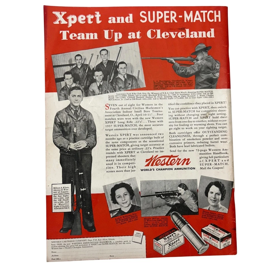 American Rifleman Magazine June 1937 Vintage Historical Collectible Issue Foto 2 de 2