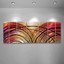 thumbnail 2 - Modern Abstract Metal Wall Art Painting Sculpture HUGE!