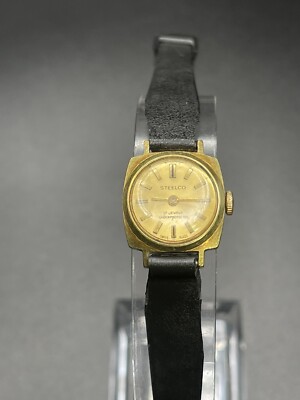 Sherco‎ 17 Jewels Vintage Mechanical Watch Gold Filled Speidel Band For Repair Sherco 17 Jewels Vintage Mechanical Watch Gold Filled  main image 4