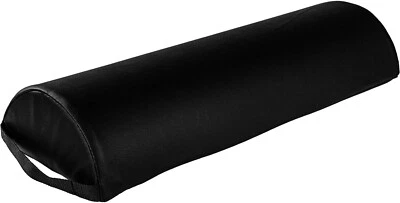 Movit® Nackenkissen für Massageliege, Knierolle schwarz halb