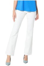 DG2 by Diane Gilman Virtual StretchBaby Bootcut WeltPocket Jean Ivory