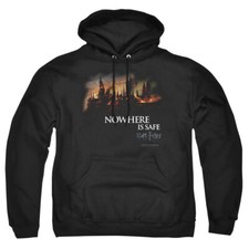 Harry Potter "Burning Hogwarts" Pullover Hoodie, Sweatshirt, Long Sleeve T-Shirt