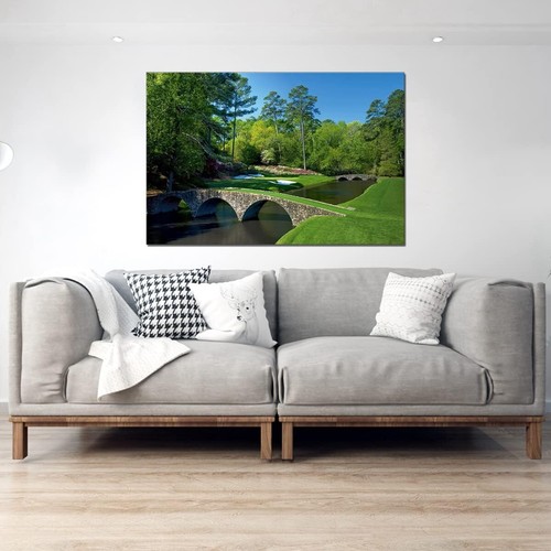 Augusta National Golf Course Club Landscape 12x16inch, - Picture 6 of 8
