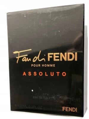   Fendi Fan di Fendi Pour Homme Assoluto Eau de Toilette 100 ml Neu OVP  