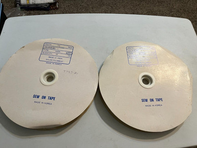 Beige Fastening Sys 3/4'' WIDTH 25 YD HOOK & LOOP SEW ON TAPE