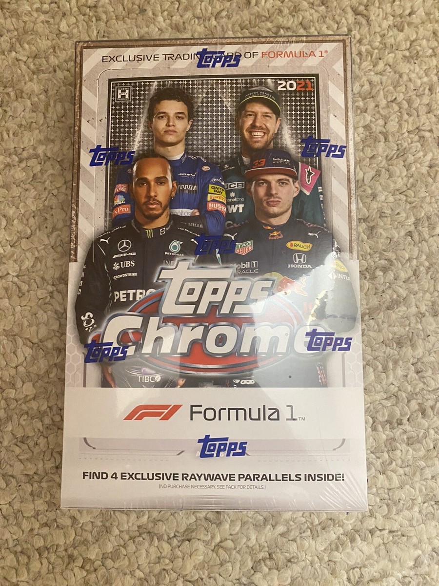 2021 TOPPS CHROME FORMULA 1 F1 RACING LITE HOBBY BOX FACTORY