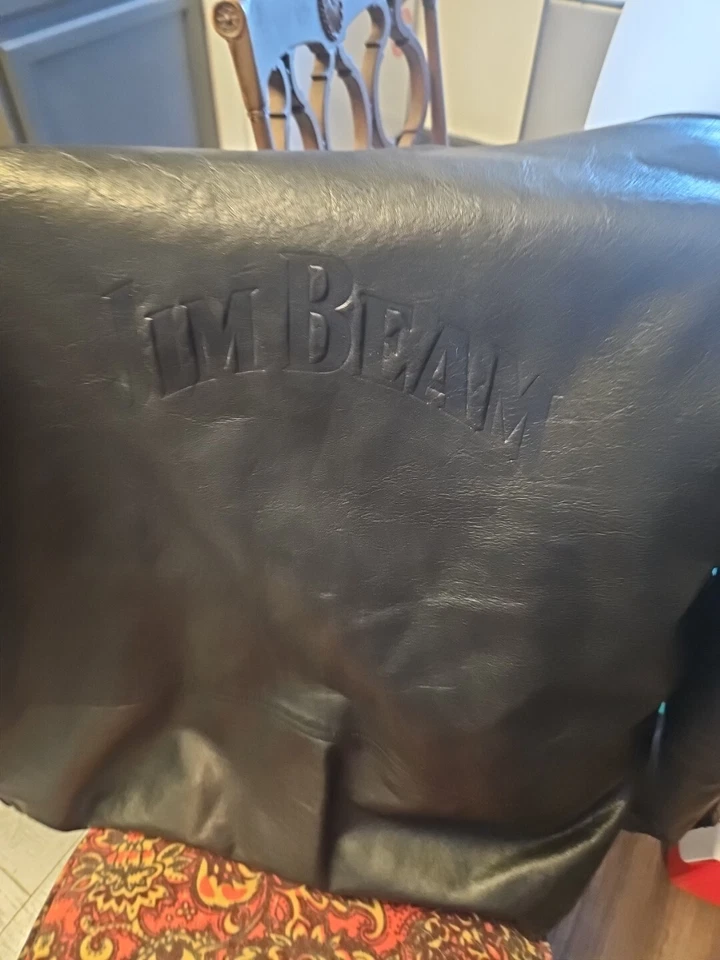 Chaqueta de cuero Jim Beam Foto 3 de 4