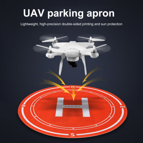 50cm Drone Landing Pad Foldable Felt Drone Parking Apron Non-fading UAV Supplies - Afbeelding 1 van 5