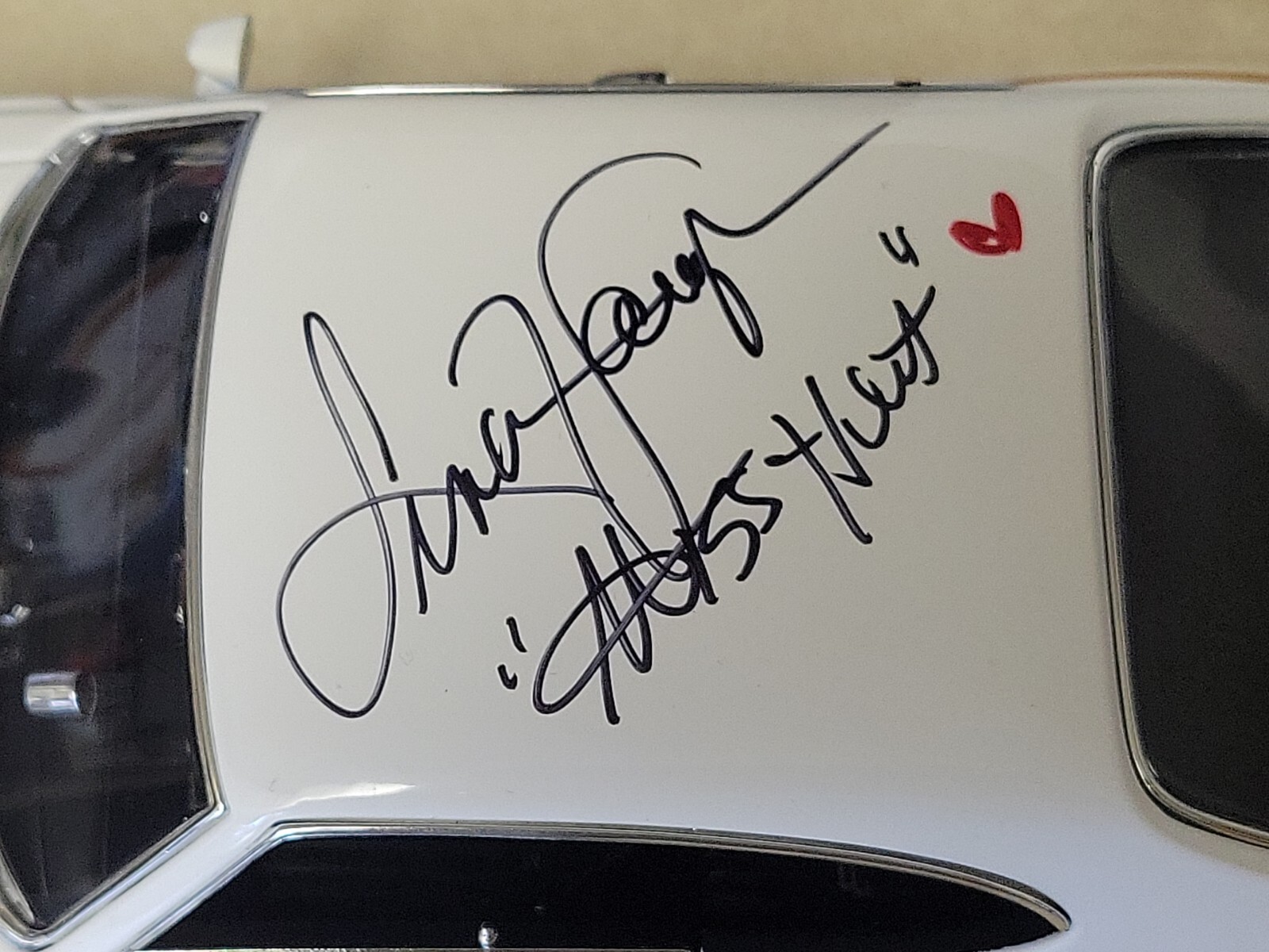 1:18 Acme 1972 Oldsmobile 442 Hurst Drag Outlaws Signed Linda Vaughn ...