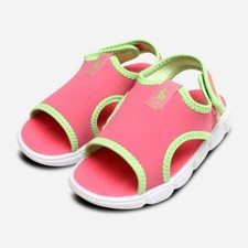Ralph Lauren Polo Neoprene Pink Lime Kids Shoes