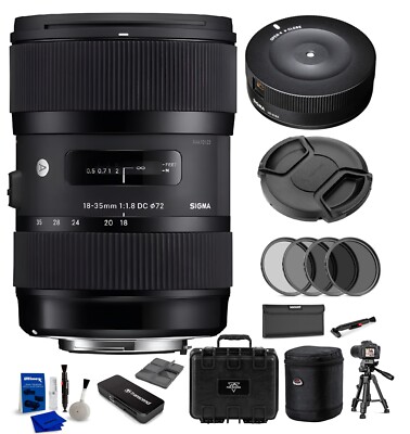 Sigma 18-35 F/1.8 Art Lens For Sony - Pro Lens Bundle