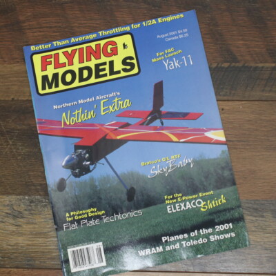 Flying Models Magazine [August:2001] Bratco C/L RTF SkyBaby | eBay