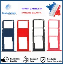 TIROIR SIM SAMSUNG GALAXY A01/A02/A04S/A2/A3/A7/A10S/A11/A12/A13/A23/A34/A52/A72