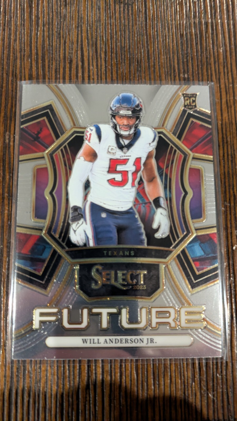 2023 Panini Select - Select Future #FUT-WAN Will Anderson (RC)