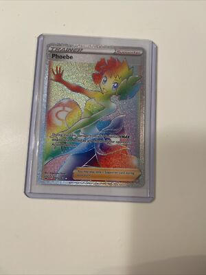 Phoebe 175/163 Kampfstile Secret Rare Pokemon Karte Mint/NM Pack Frisch