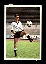 Wolfgang Gayer Borussia Neunkirchen Bergmann Sammelbild 1967-68 Original Sign