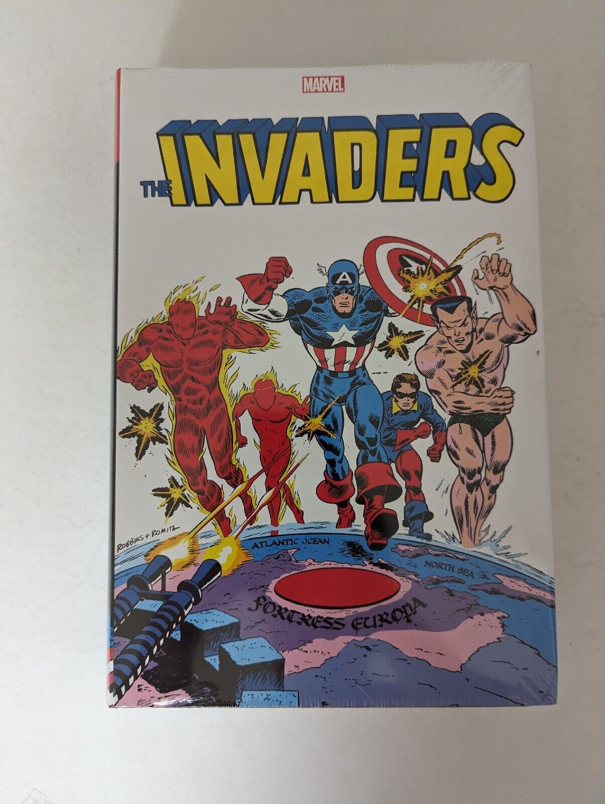 Invaders Omnibus New Marvel Comics Hardcover Sealed Robbins Cover OHC