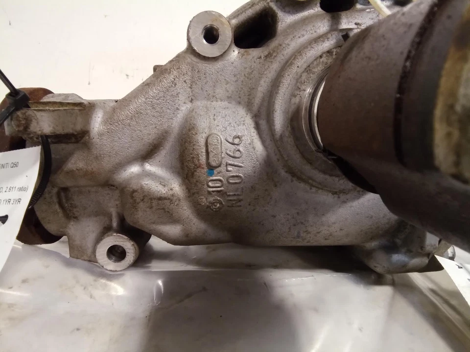 Used Differential Carrier Assembly fits: 2014  Infiniti q50 Front Axle 3 - Imagem 3 de 4