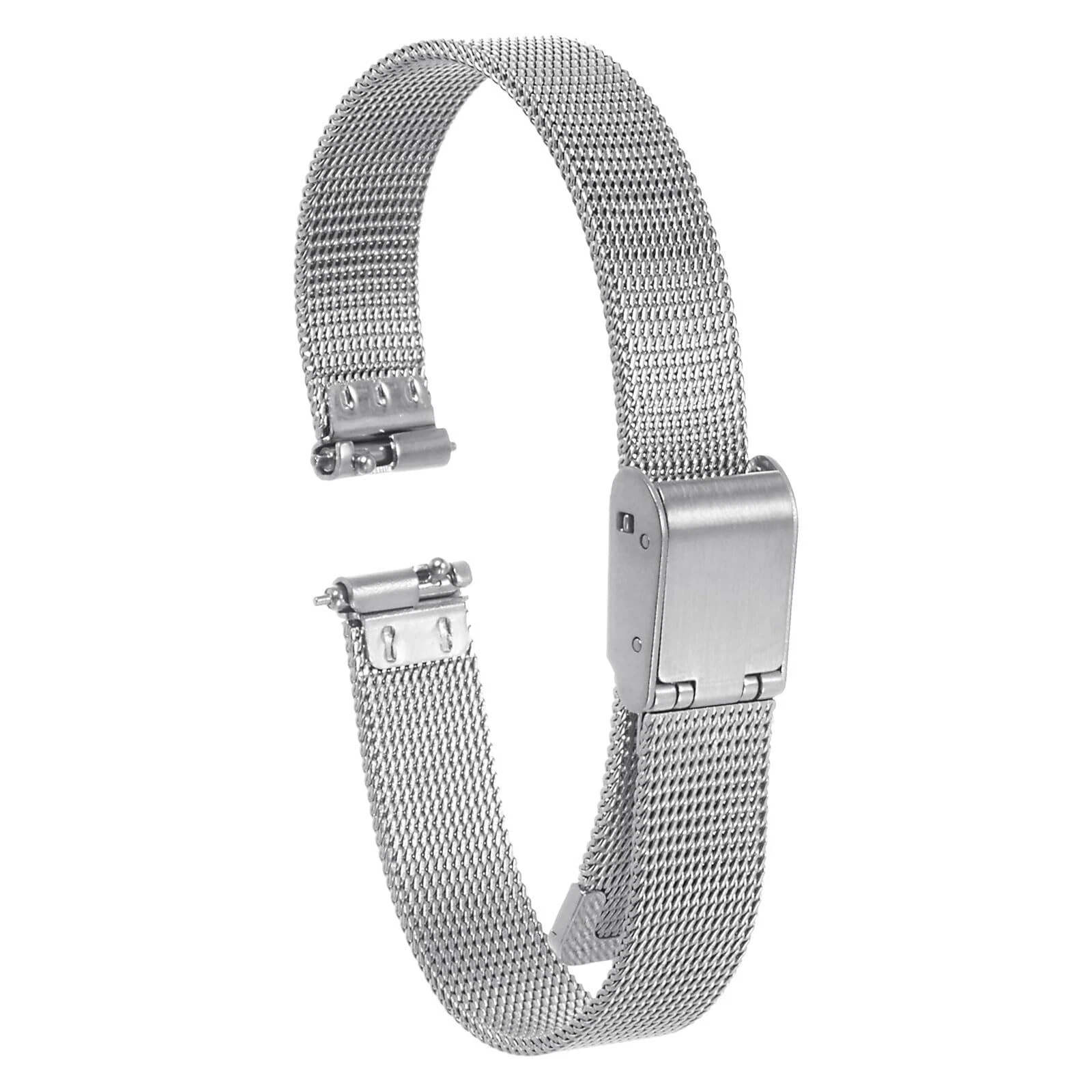 VETEMENTS Bracelet de Montre en Maille en Acier Inoxydable de 10 mm à Dégagement Rapide...
