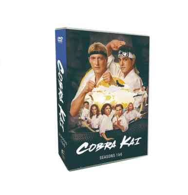 Cobra Kai: The Complete Series Seasons 1-6 (Part 1-3) DVD 14-Disc Box Set*!
