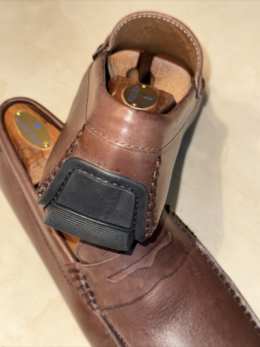 Mocasines Bruno Magli Xane Hombre 10M Brown Woven Leather Loafers Like New Mocasines Bruno Magli Xane Hombre 10M Brown | Mercari main image 3