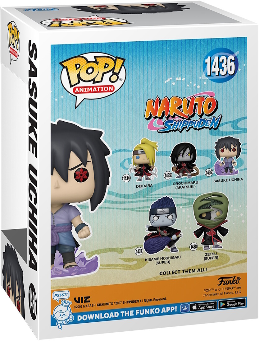 Naruto Shippuden - Sasuke Uchiha 1436 - Funko Pop! Vinyl Figur | eBay