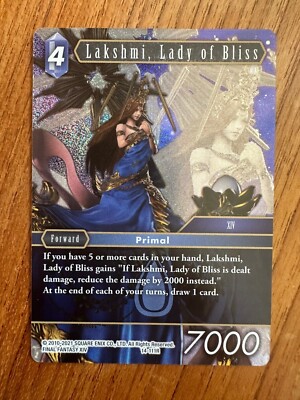 Lakshmi, Lady of Bliss 14-111 FOIL Final Fantasy TCG Opus XIV