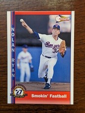 1991-1993 Pacific Nolan Ryan "Texas Express" Baseball Card Singles MLB #01-#250