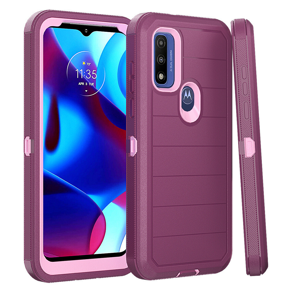 Custodia Per Telefono Defender Per Moto G Pure 2021 Heavy - Foto 10