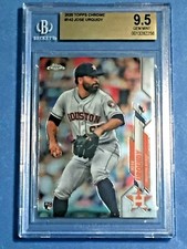 JOSE URQUIDY 2020 TOPPS CHROME #142 RC BGS 9.5 GEM MINT*POP 1* ROOKIE ASTROS