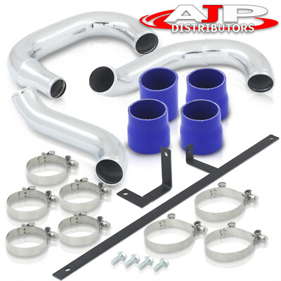 Bolt On Turbocharger Intercooler Piping Kit For 2001-2007 Lancer EVO 7 8 9 4G63