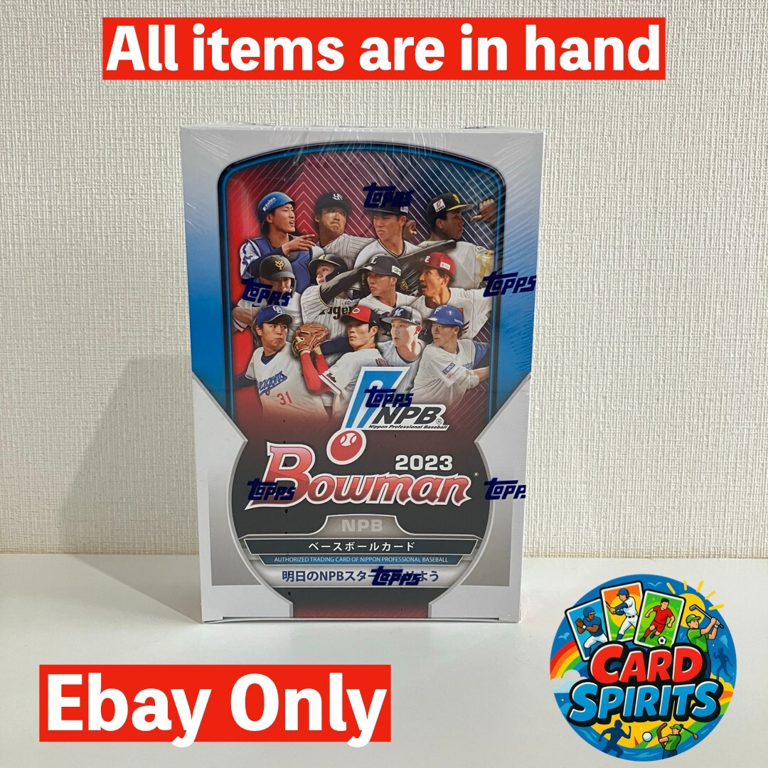 Baseball Card NPB ボウマン ベースボールカード　2023 Topps NPB Bowman 2023 Baseball Card Box Sports Trading