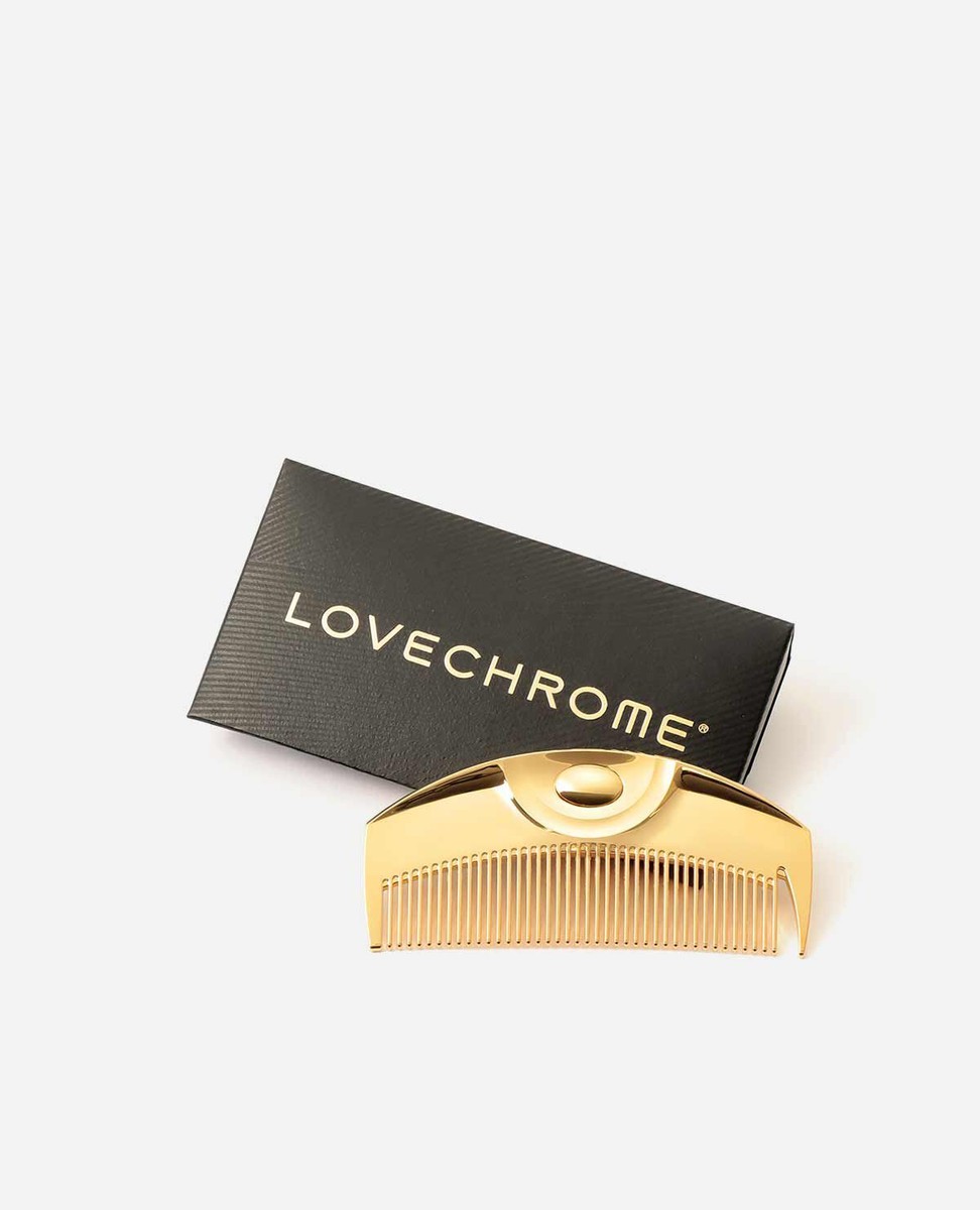 LOVECHROME (R)K24GP TSUKI GOLD Hair Comb hairbrush Gift | eBay