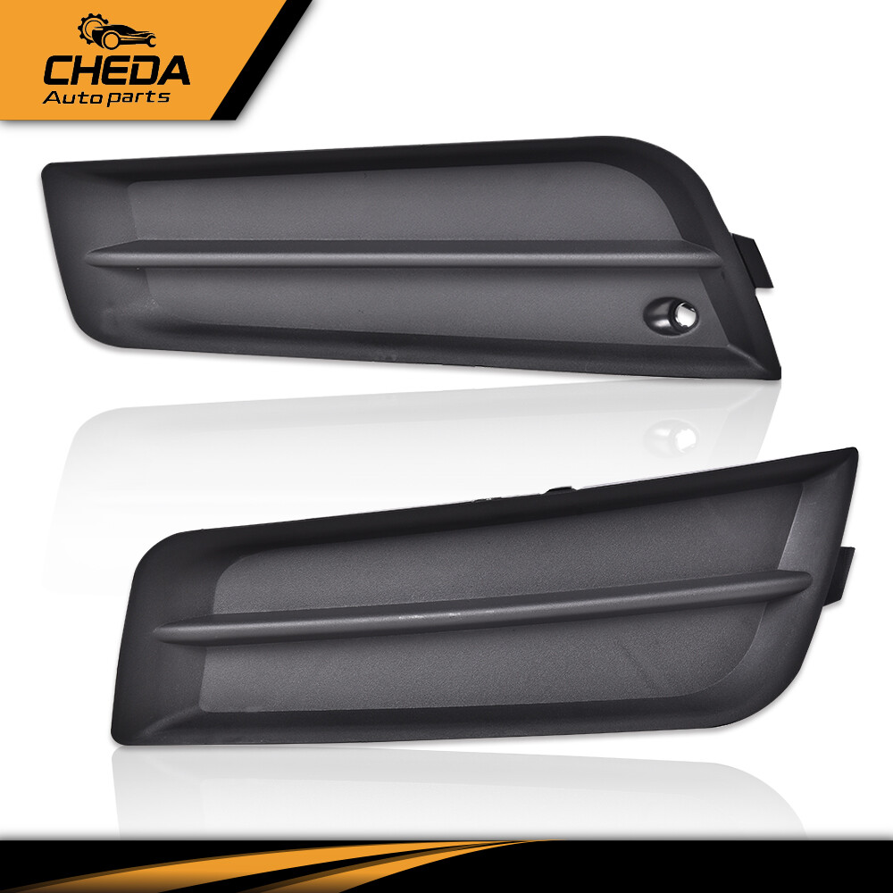 Chrome Fog Light Trim Cover Set LH+RH for 11-14 Chevy Cruze Front Bumper