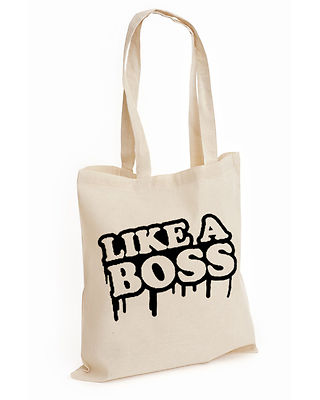 Cool Story Bro Like a Boss Eat Sleep Rave BAUMWOLLTASCHE YOLO (WIE EIN BOSS, TASCHE)