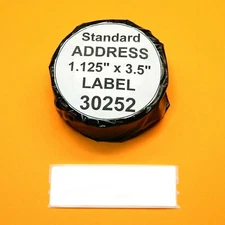 1 Roll Address Label fit Dymo 30252 - USA Seller & BPA Free