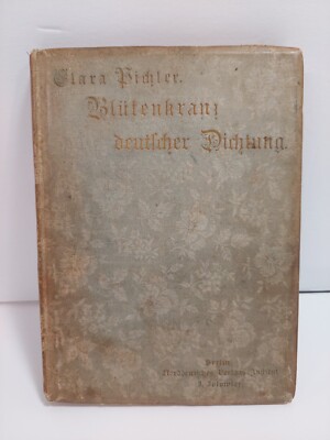 Flower Wreath German Poetry Cara Pichler North German Publishing Illustrated 