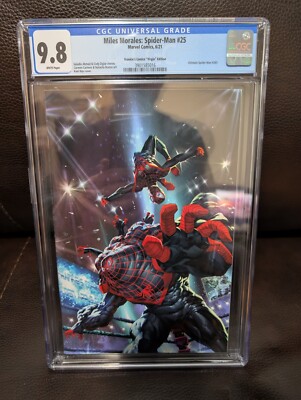 Miles Morales Spider-Man #25 Ngu Virgin CGC 9.8 Marvel 2021