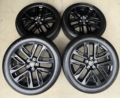 2026 Toyota Rav4 20  Wheels Rims Tires OEM Rav 4 Highlander Black 2025 2024 2023