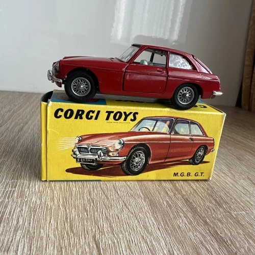 Corgi Toys 327 MGB.GT 327 Boxed, Original, Vintage, Mint