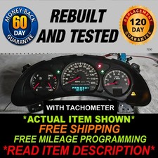 2001-2005 Chevy Impala Monte Carlo Gauge Cluster