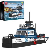 Mould King 10084 Polizeiboot