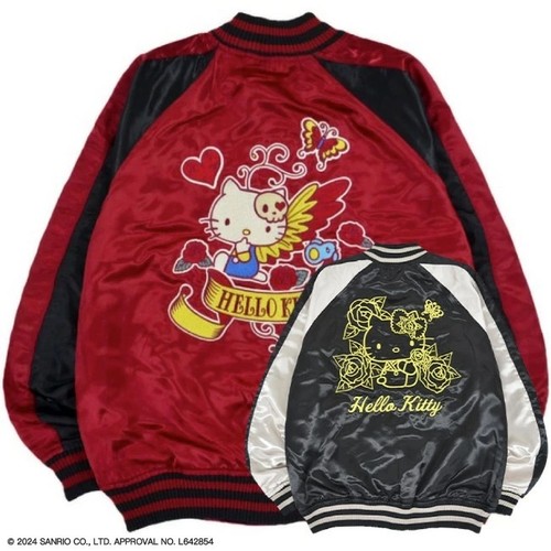 Veste Sukajan réversible Hello Kitty, taille L, entièrement brodée - Photo 5/5