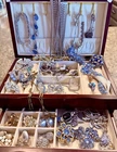 vintage costume jewelry large lot all wearable C-1